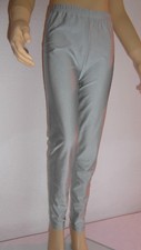 Leggings Glanzleggings Voltigierhosen silber
