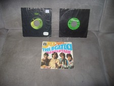 BEATLES 3 Singles REVOLUTION - GET BACK - all you need is love