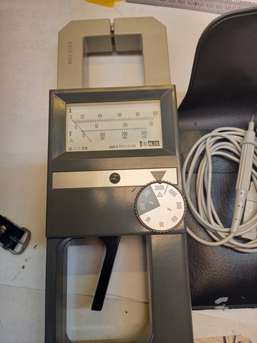 Analoges zangen amperemeter - analoges, zangen-amperemeter