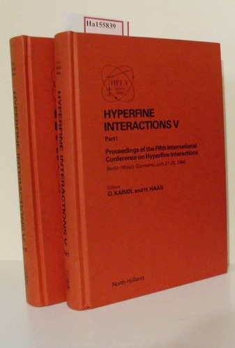 Hyperfine interactions - interactions, v