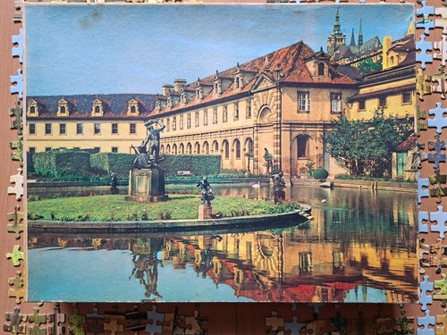 Puzzle prag waldsteinpalais - puzzle,