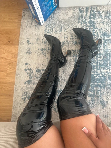 Ego lack overknee stiefel - lack,