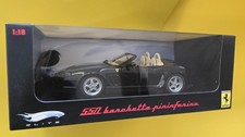 FERRARI 550 Barchetta, schwarz, Hot Wheels ELITE Mattel 1/18 wie neu versiegelt 