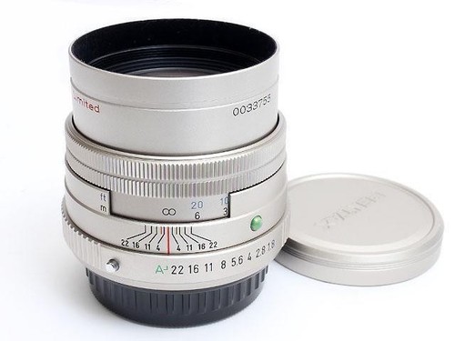 Pentax smc pentx - 77mm, f1.8