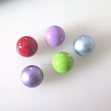 Klangkugel Ø 18 mm - Klang Kugel mittelgroß Austauschkugel Elfenrufer Feenkugel