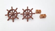 LEGO® Steuerrad Boot rotbraun