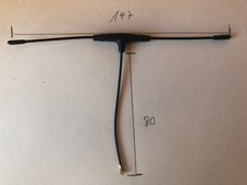 868 MHz / 915 MHz T- Antenne für ELRS Nano Empfänger, Drohne, FPV, IPEX MHF 1