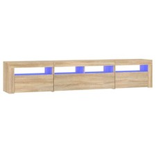 TV Schrank mit LED-Leuchten