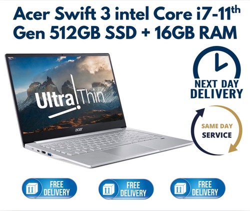 Acer swift laptop intel - 14",