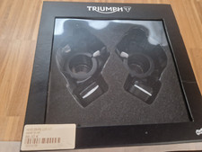 Lenkerklemmen Kit Schwarz Triumph Thruxton 1200
