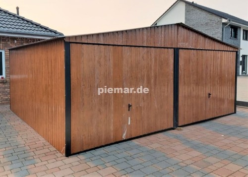 Blechgarage 6x5x2 65m garage - blechgarage,