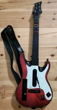 Guitar Hero Gitarre Weiß Rot - Wireless - Nintendo Wii 