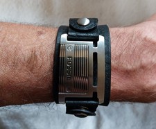 Fossil Herren Leder Armband (Uhrenersatzband) schwarz Neu