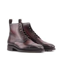 Sahara Jumper Boots Burgundy -