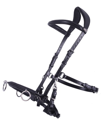 Leder kappzaum longierhilfe - leder,