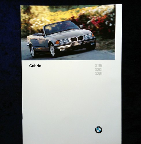 Bmw 3er cabrio prospekt - cabrio,