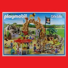 Playmobil 6634 City Life Mein großer Zoo Tierpark Tierbabys Löwen Pinguine NEU