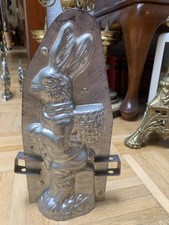 Schöne alte Hasenform Schokoladenform Osterhase 15 km Hasenheim Backform Nr 4153