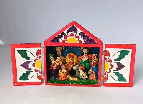 Peruanische volkskunst retablo - volkskunst,