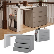 Basteltisch Iva Weiß Grau