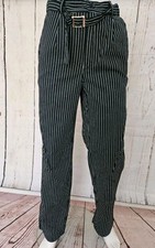 Greiff Herren Hose GASTRO Kochhose Regular Schwarz gestreift Bäckerhose Koch 