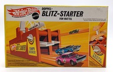 1969 Hot Wheels Doppel-Blitz-Starter / Dual Lane Rod Runner / Mattel 6480, Ovp