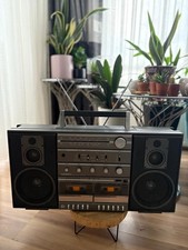 SANKEI TCR-S97 EE RADIO CASSETTE RECORDER GHETTOBLASTER BOOMBOX TEILDEFEKT LESEN
