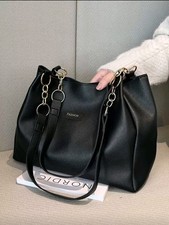 Damen Handtasche Schwarz –