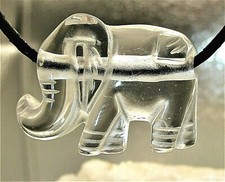 Bergkristall elefant klar - ,