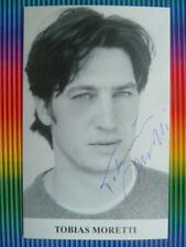 Tobias Moretti (AUT), Autogrammkarte 80ger J. (bekannt aus "Kommissar Rex")