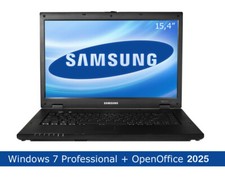 Samsung 15,4" Notebook. Mit Windows 7 Professional SP1  und OpenOffice 2025