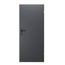 Mehrzwecktür MZ41 Kellertür Stahl-Tür mit Zarge ung Griffset Anthrazit