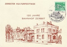 DDR, Sonderkarte  "120 Jahre