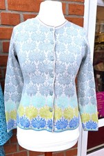 Jaquard Strickjacke