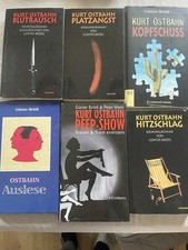Kurt Ostbahn Bücher Sammlung 6 Stück, Auslese,Blutrausch,Platzangst,Kopfschuss