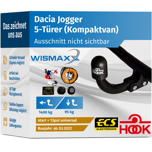 Anhängerkupplung für dacia - für,