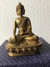 Budda figur aus - figur, messing
