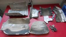 7x Abschirmbleche Abschirmung Auspuff Katalysator Mercedes R129 SL 