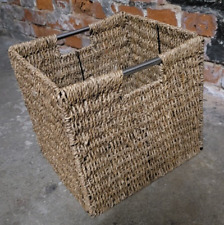 Aufbewahrungsbox Korbgeflecht M: ca. 32 x 29 x 31 cm z.B. für IKEA Kallax Regal