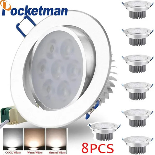 8pack 12w einbauleuchte led - 12w,
