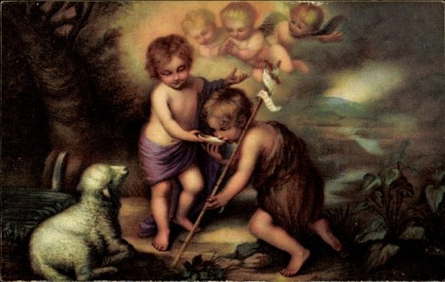 Künstler murillo - ak,