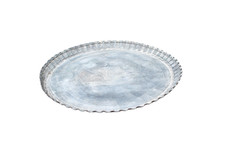 Nostalgie Untersetzer Rand D18,5cm Kerzenteller Shabby Blumentopfhalter Tablett