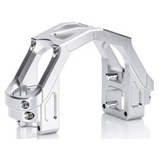 PZ-Tuning CNC Gabelversteifung mit Teilegutachten Silber für Simson S50, S51, S7