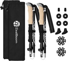ZB ZealBoom Wanderstöcke Trekkingstöcke Walking Stöcke Aluminium Wanderstock