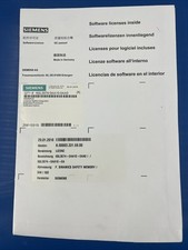 8x Siemens SINAMICS License