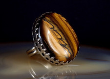 Ring Silber 925 Tigerauge