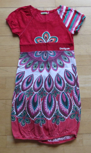 Kleid 146 152 bunt - 12,