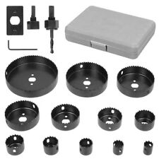 16tlg profi Lochsäge Holz Bohrkrone Dosenbohrer Kreisschneider Set Ø19-127mm DHL