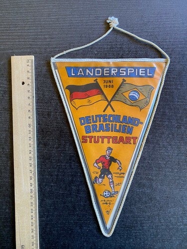Wimpel länderspiel 1968 - länderspiel, 16.06.1968