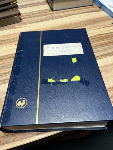 Briefmarken album konvolut - album,